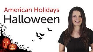 Learn American Holidays  Halloween [upl. by Htebazileyram]