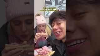 El vidéo completo esta en el link en mi bio❤️ humor choquecultural comida kimrixs [upl. by Ydderf]