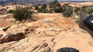 Coming back from Poison Spider Overlook Moab Utah [upl. by Amilas]