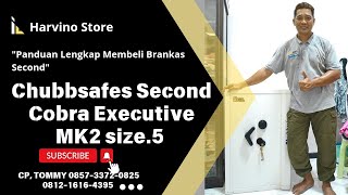 Panduan Lengkap Membeli Brankas Second  Chubbsafes 2nd Cobra Executive size5  Kebraon  Surabaya [upl. by Phillips635]