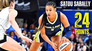 Satou Sabally 24 PTS 8 REB  DALLAS WINGS vs CHICAGO SKY [upl. by Aineles]