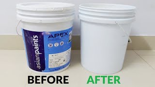 How to Remove Print from a Paint Bucket [upl. by Vida]