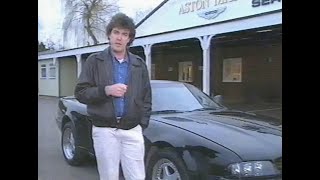 Aston Martin Vantage Jeremy Clarkson Full Review BBC Top Gear Thursday 4th March 1993 [upl. by Desdamona]