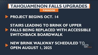 Tahquamenon Falls State Park upgrades begin next week [upl. by Olpe]