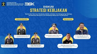 Diskusi Strategi Kebijakan quotSyarat dan Tata Cara Pemberian Remisi Asimilasi CMK dan CBquot [upl. by Atteram]