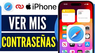 Cómo VER las CONTRASEÑAS GUARDADAS en Safari en iPhone 2024 [upl. by Pierce895]