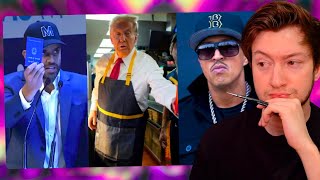 Escola do Marçal condenada  Trump trampando no McDonalds  Boulos citando Mano Brown [upl. by Treat704]