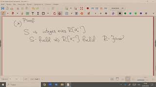 Introduction to commutative algebra Class 12 Zhgun V S [upl. by Erdnassak]