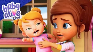 🔴 LIVE Baby Alive Official 👶 The Babies First Tooth 🦷 Family Kids Cartoons Livestream [upl. by Shulem695]