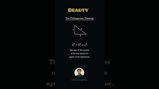 Beauty of Maths  Pythagoras Theorem 🔥 viralmaths navneetsir upsc mathstricks mathsshorts [upl. by Makell]