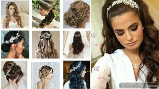 LOS PEINADOS DE NOVIAS MÁS BONITOS DEL MUNDO 😍 HAIRSTYLE FOR WEDDING 😲 [upl. by Clippard]