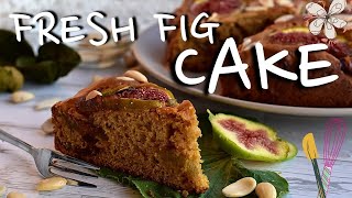 DELICIOUS fresh fig cake Cook with ITALIAN STYLE [upl. by Alemaj827]