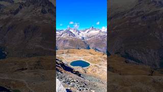 📍Lake Gornergrat Hohtälli Switzerland shorts zermatt [upl. by Gnemgnok397]