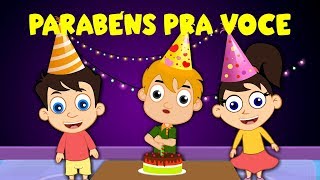 Parabéns pra voce  Música Infantil  Canções Populares [upl. by Aneg]