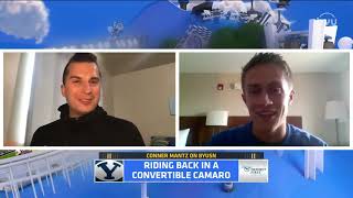 Conner Mantz on BYUSN 031621 [upl. by Alyakam]