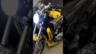 vmax 1200 voodoo exhaust sound [upl. by Franchot]