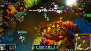 Lets Play League of Legends  MaokaiOlaf DeutschHDPremate [upl. by Ahtabat]