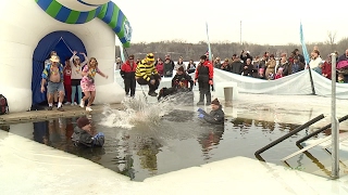 2017 Woodbury Polar Plunge at Carver Lake Park [upl. by Klaus]