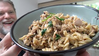 Canned Tuna Pasta Recipe [upl. by Aubyn]