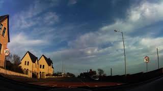 Drive from Newtownabbey to Cushendall Dec21 [upl. by Attoynek]