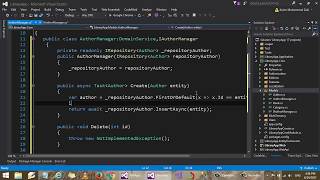 Creating AspNet Project using Boilerplate Domain Service Part 2 [upl. by Arac]