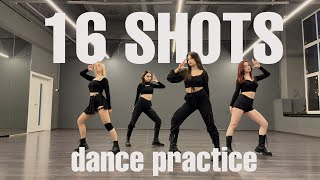 DANCE COVER  16 SHOTS BY BLACKPINK 블랙핑크  DANCE PRACTICE by SPICE [upl. by Teriann894]