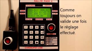 RALLYE PACK 2  CHRONOPISTCOM  CORRIGER ETALONNAGE [upl. by Ardnuat]