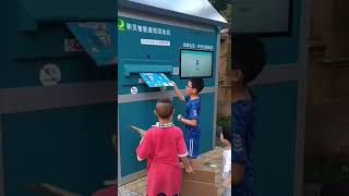 Auto recycling machine that pays you china shorts tech [upl. by Rotberg714]