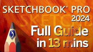 Sketchbook  Tutorial for Beginners in 13 MINUTES  2024 [upl. by Undine]