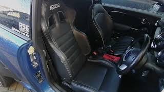 Fitting Sparco Bucket Seats To My Mini R56 [upl. by Noevart85]