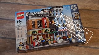 Lego 10246 Detectives Office review  Speed build [upl. by Dorca]