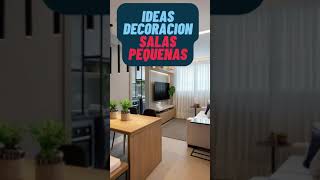 💡✅9 IDEAS para DECORAR y ORGANIZAR una SALA PEQUEÑA y MODERNA 2022 [upl. by Hassett209]