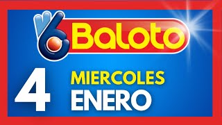 Resultados del BALOTO REVANCHA del Miercoles 4 de ENERO de 2023 ✅✅✅ Ultimo sorteo [upl. by Beore]