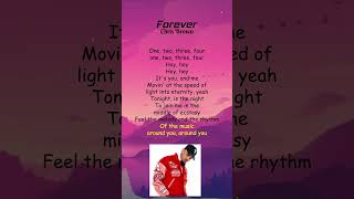 Chris Brown  Forever Lyrics shorts [upl. by Tressa]