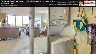 20 Guildwood Pkwy 1402 Scarborough  Betty Gudelevicius [upl. by Acnaiv]