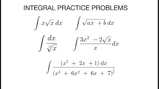 INTEGRAL CALCULUS PRACTICE PROBLEMS Power Formula amp u Substitution  TagalogFilipino Math [upl. by Llerrehc]