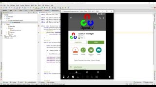 12  OpenCV Android kamera kullanımı Camera View [upl. by Cox]