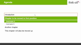 Agenda Basics thinkcell tutorials [upl. by Cammi157]