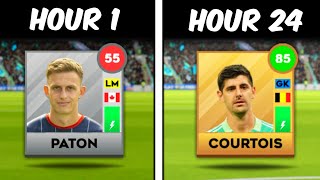 I Played Dream League Soccer For 24 Hours [upl. by Elladine597]