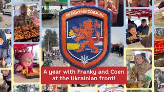 Een jaar met Franky en Coen aan het Oekraïense front [upl. by Schindler648]