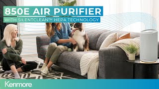 Kenmore 850e Air Purifier With SilentClean™ HEPA Technology [upl. by Azitram]