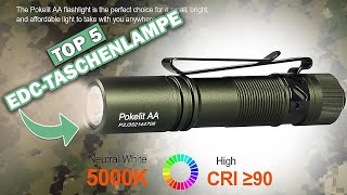 Besten EDC Taschenlampe im Vergleich Top 5 EDC Taschenlampe Test [upl. by Crow]