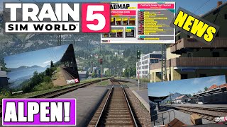 Train Sim World 5  ROADMAP  TSG MITTENWALDBAHN  ÖBB Krokodil  Neues TSW5 GAMEPLAY PACK News [upl. by Alesig]