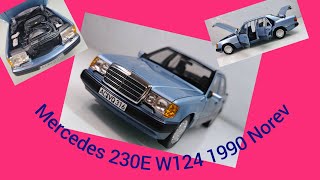 Новинка февраля 2024 Mercedes 230E W124 1990 Norev [upl. by Fosdick]