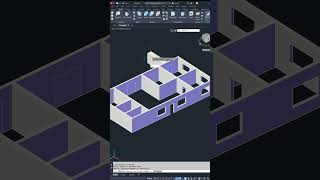 Presspull command in Autocad [upl. by Nwahsor130]