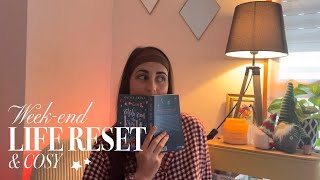 life reset amp cosy vlog 🎄🎀 reset objectifs films de noël et lecture [upl. by Millan]