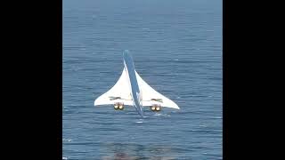 Very RARE Hypersonic Concorde Aircraft Takes Off from an Aircraft Carrier [upl. by Clementia]