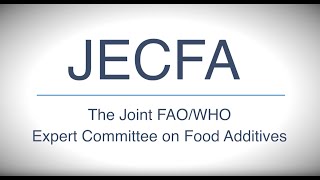 JECFA Evaluating the safety of food additives [upl. by Ellehctim]