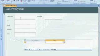 MS Access 2007  formularz z podformularzem [upl. by Nangem]