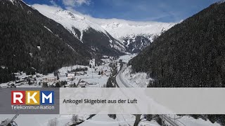 RKM LokalTV  Ankogel Skigebiet Mallnitz aus der Luft [upl. by Rialb979]